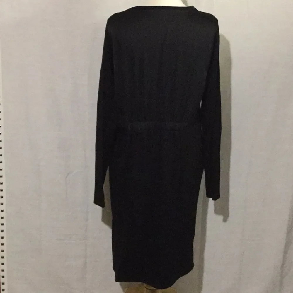 Simply Vera Vera Wang Black Dress w/ Pockets - Picture 4 of 7